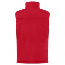 Clique Softshell Vest Padded Vest (cleanly cut, padded softshell vest) red Men